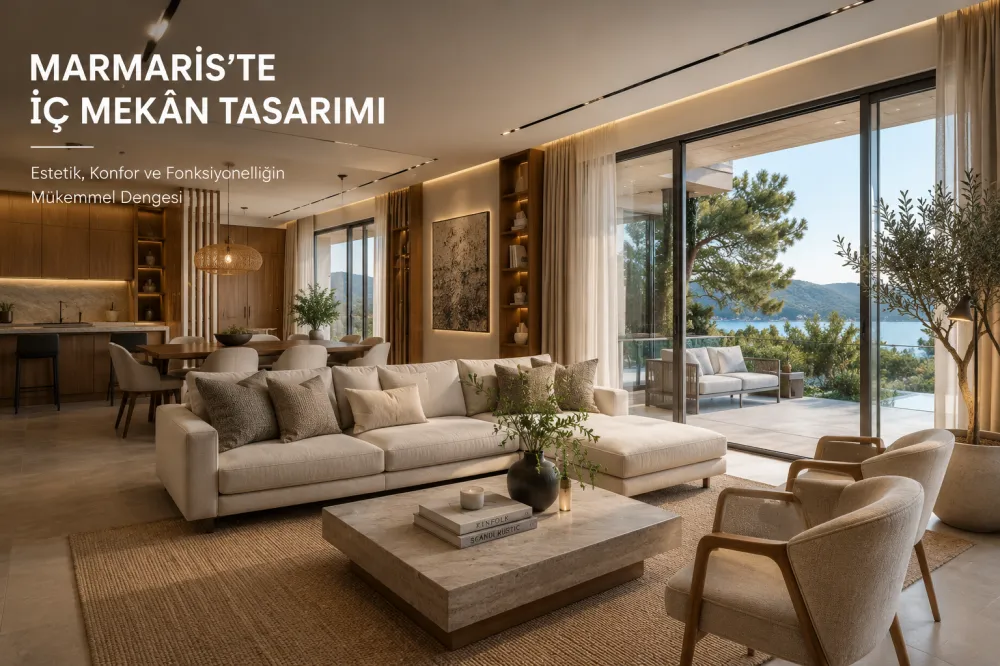 Marmaris’te İç Mekân Tasarımı Yaparken Nelere Dikkat Edilmeli?